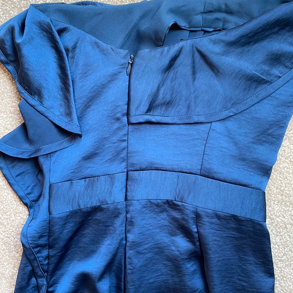 Midnight Blue Bcbgeneration One Shoulder Above Kn… - image 5